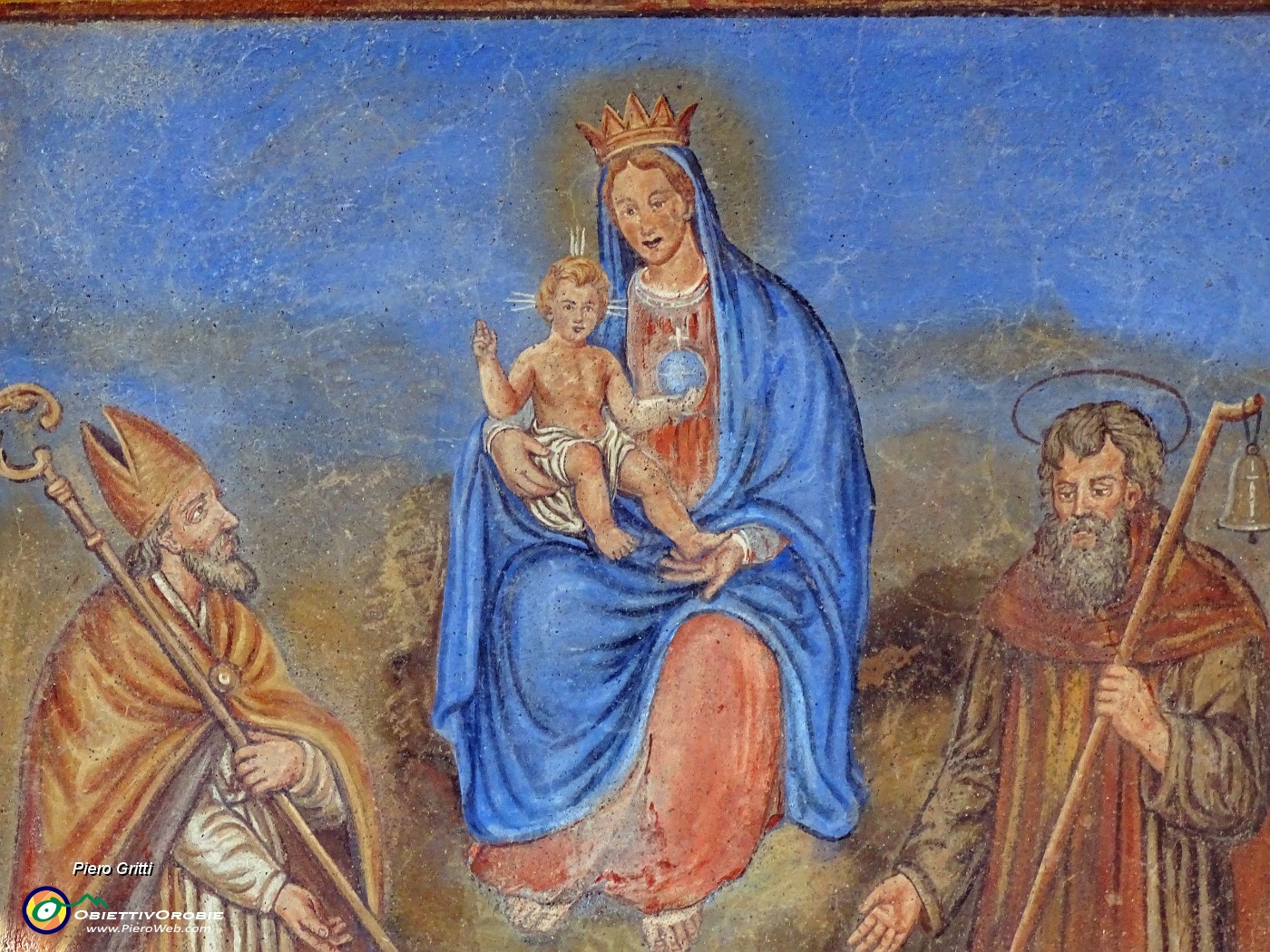 10 Affresco con Madonnina e Santi.JPG -                                